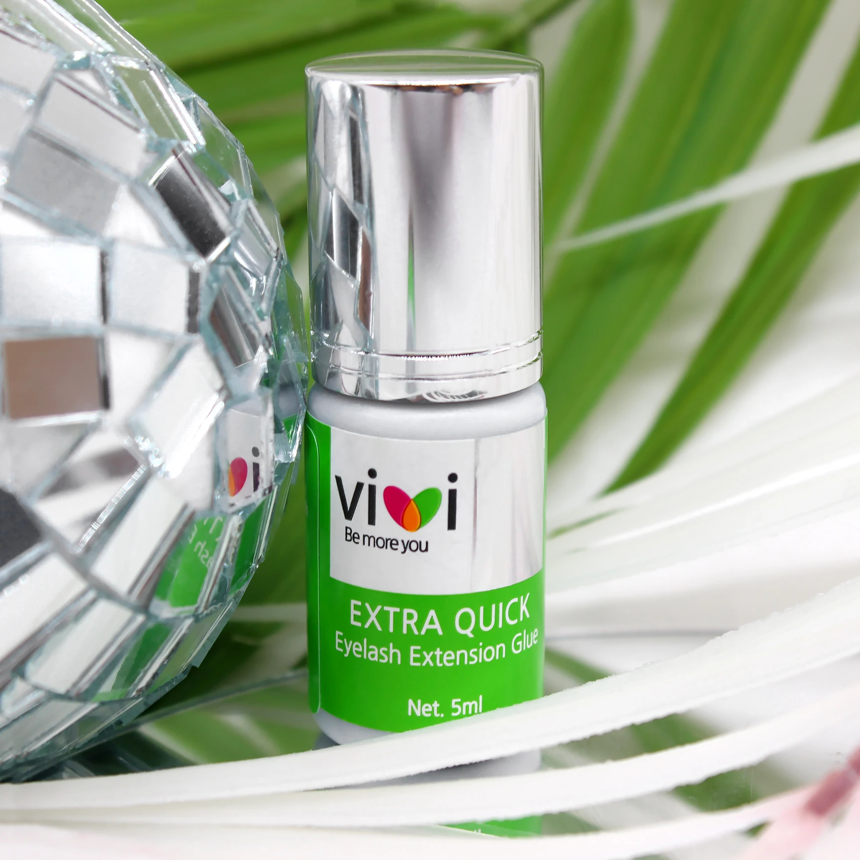VIVI – colle coréenne pour Extension de cils, fournitures d'outils de maquillage, adhésif Super fort de 5ml, longue durée, EXTRA rapide, moyenne et rapide, 1 pièce