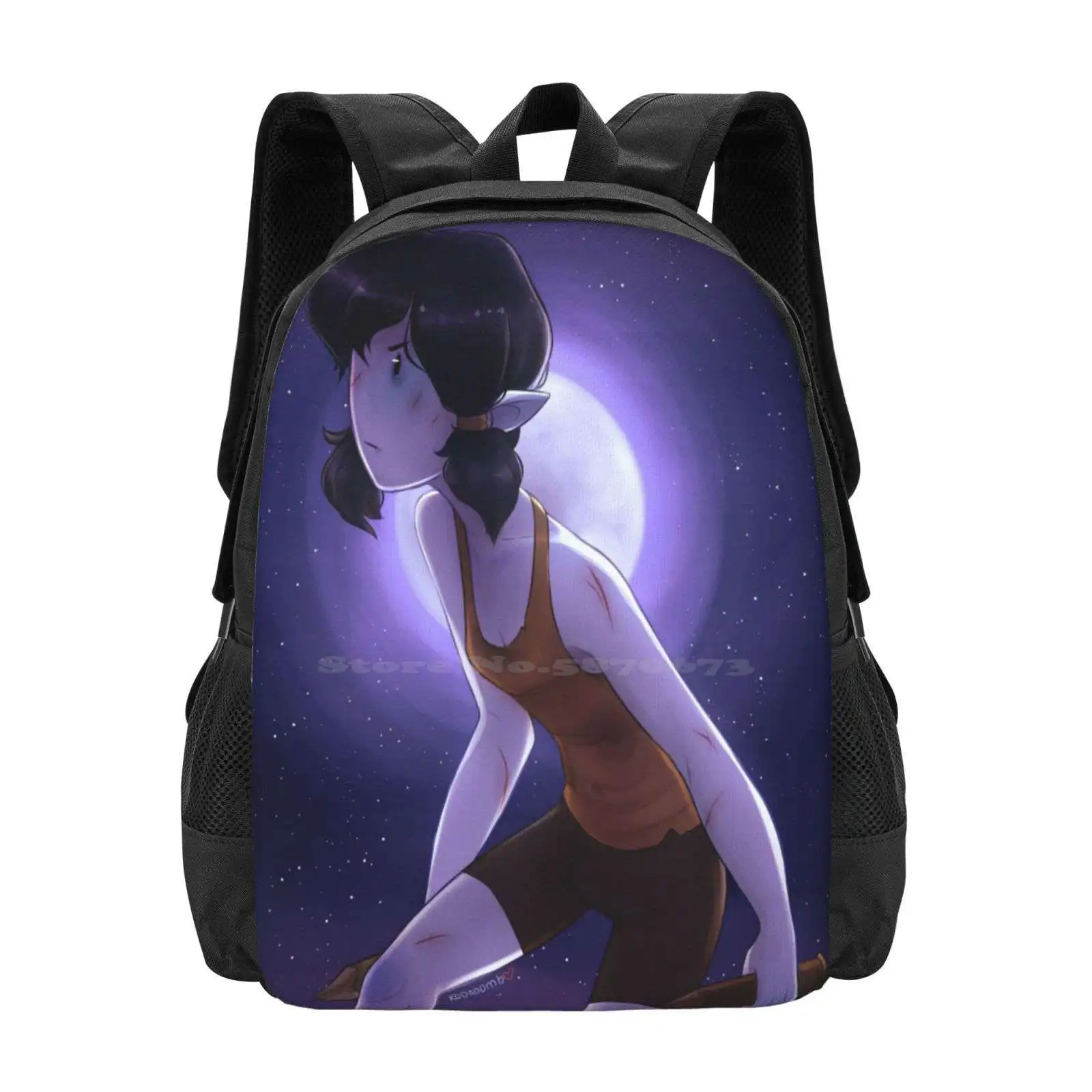 Marcy Slayin'-mochila de moda Adventure Time The Vampire Queen Fanart Sai, gran oferta