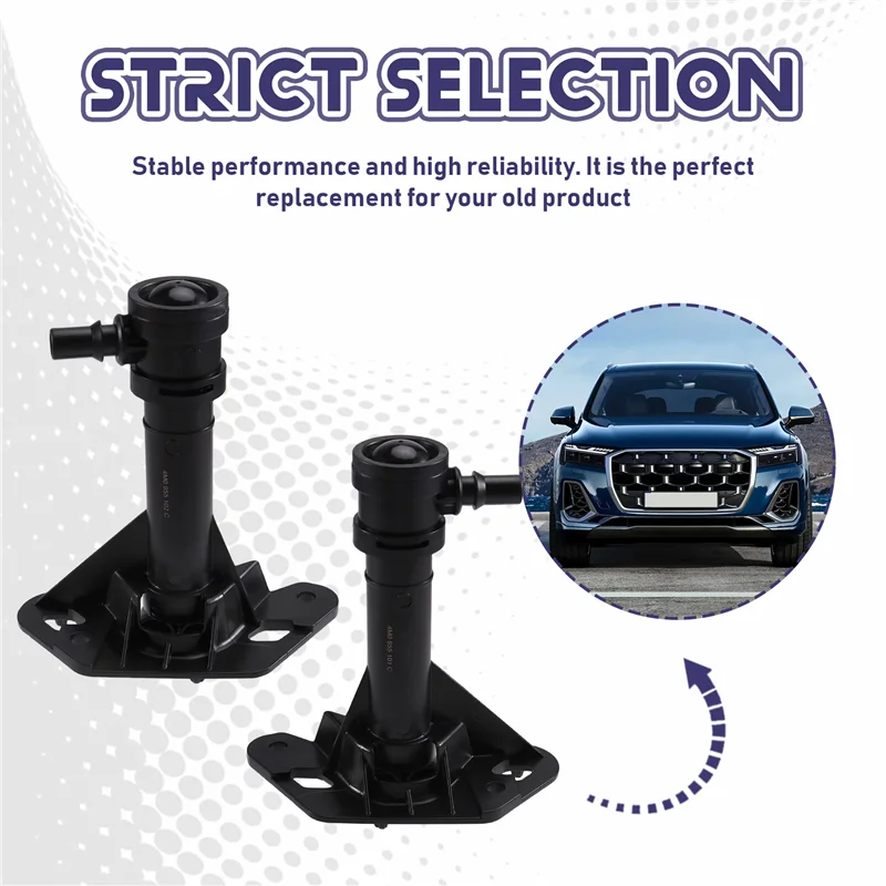

NEW-For Q7 4M 2020-2025 Car Front Headlight Washer Cylinder 4M0955101C 4M0955102C