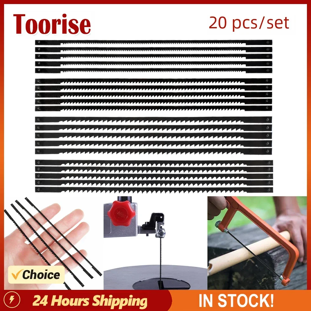 Aço Carbono Jig Saw Blade Grupo Assorted Blades T-shank Corte Rápido Cortador Profissional Jig Saw Cortador 20 Pcs por Conjunto Alta