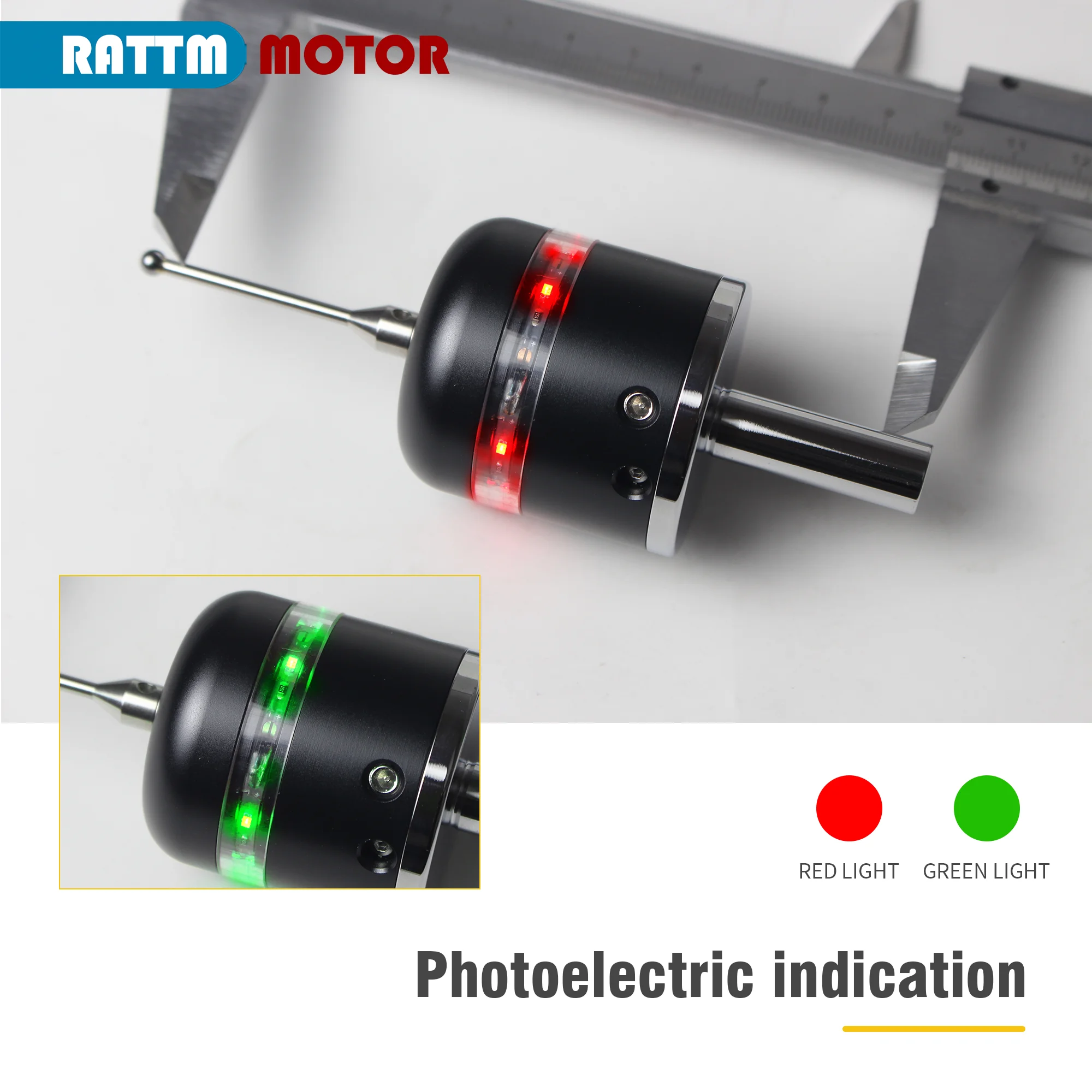 Alta precisão 3d luz borda localizador toque sonda ferramenta configuração setter para fresadora cnc máquina de gravura mf60