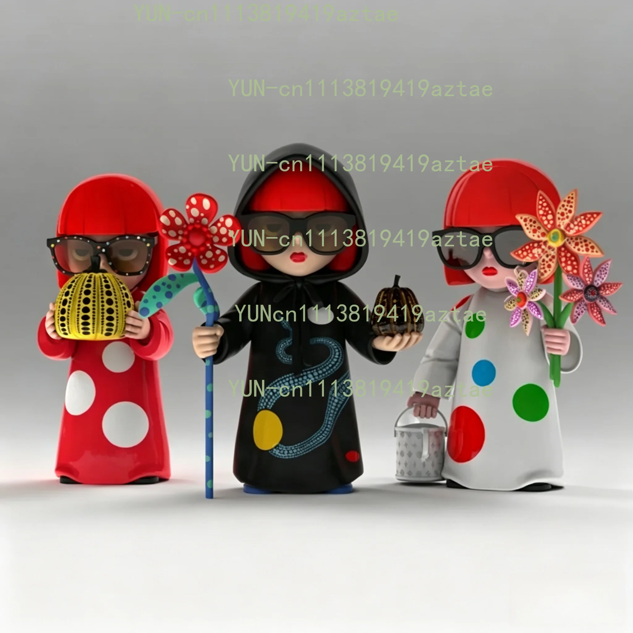 Dot Art Magician Figure Collectible Desktop Decoration Creative Gift