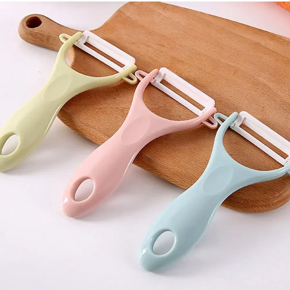 1PCV Egetable and Fruit Potato Peeler Portable Kitchen Peeler, Carrot Parer Grater, Vegetable Cutter Fruit Peeler, Kitchen Tools