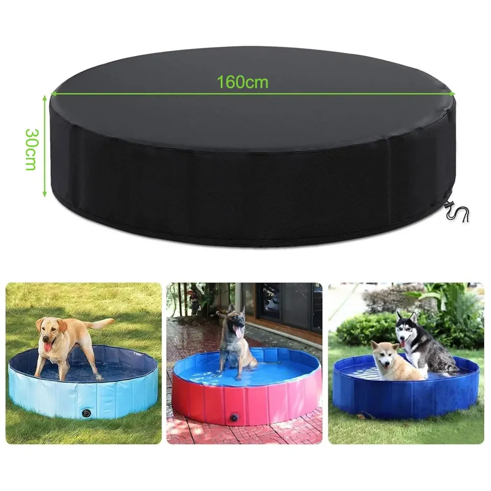 For Pool Protection Dog Pool Cover Weather Resistant Outdoor Pool Cover Comprehensive Pool Protection For Kiddie Pools
