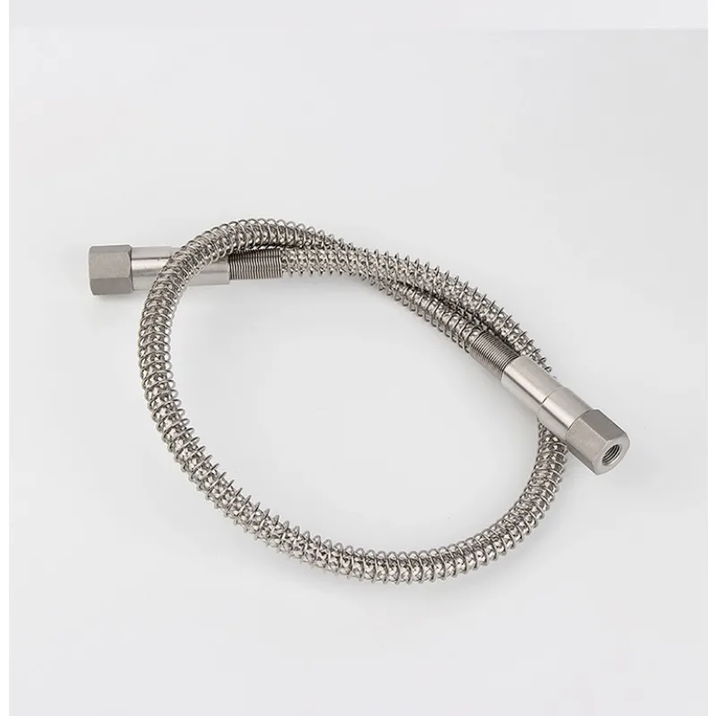 High Pressure Metal Braided Flexible air Hose with 1/4