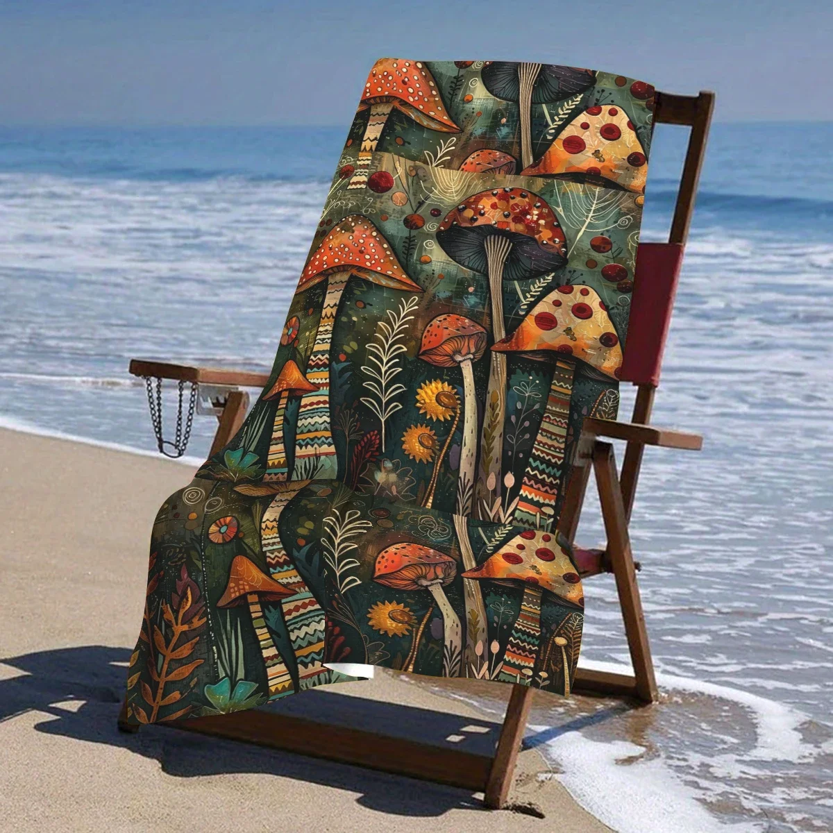 Versatile Polyester Beach Towel - Multi-purpose Towel for Swimming, Fitness, Camping, Yoga, Travel and Beach Activities