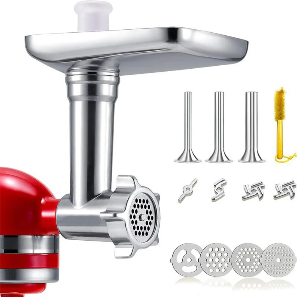 

Meat Grinder Accessories Meat Grinder Sausage Stuffer Suitable for KitchenAid Stand Mixer