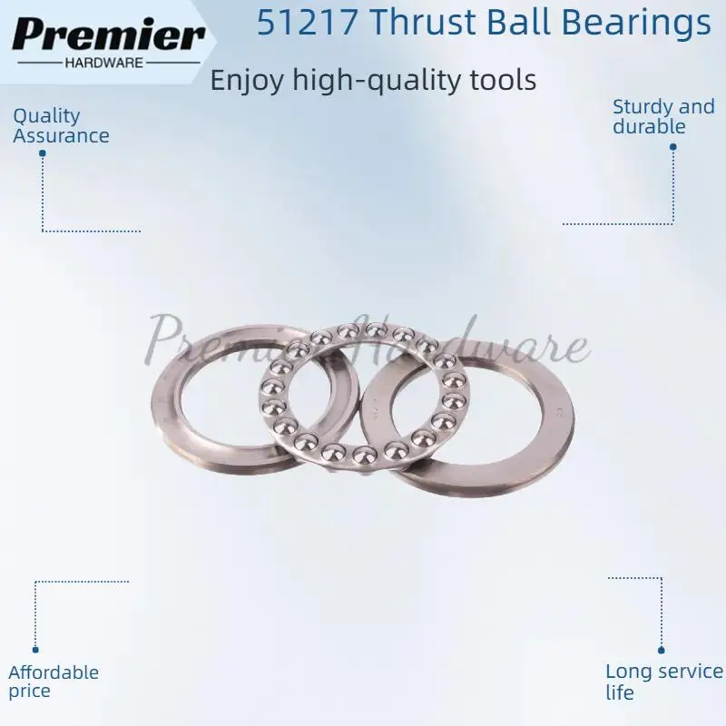 Deep Groove Ball Bearing Unique Design Hot Sale 51217 Bearing Not Lagging Series Thrust Ball Bearing