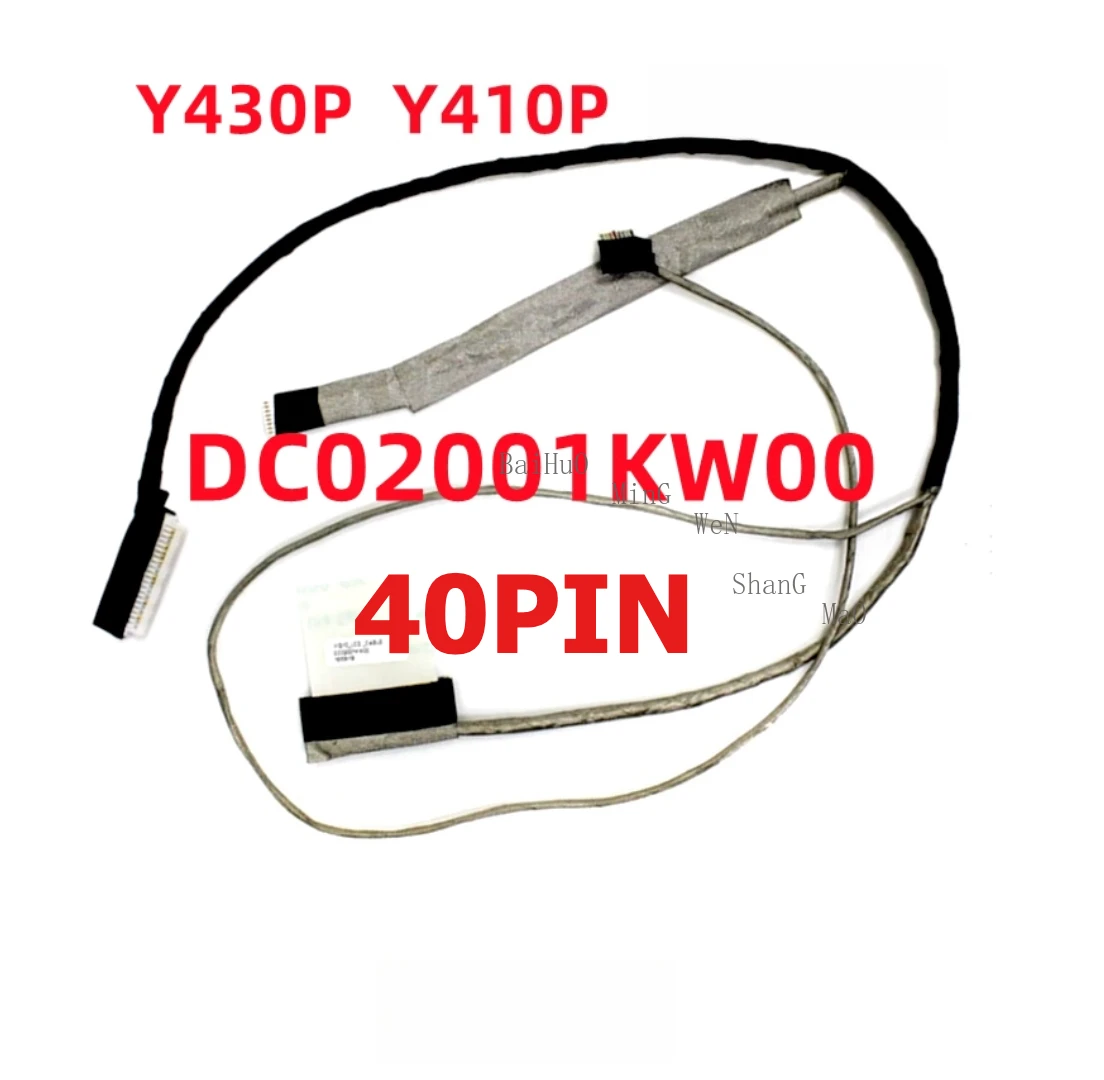 For Lenovo Y430P Y410P High Definition 40pin Display Screen Cable DC02001KW00