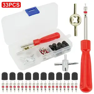 Car Bicycle Slotted Handle Tire Valve Stem Core Remover Screwdriver Tire Repair Install Tool Car Accessories AliExpress
