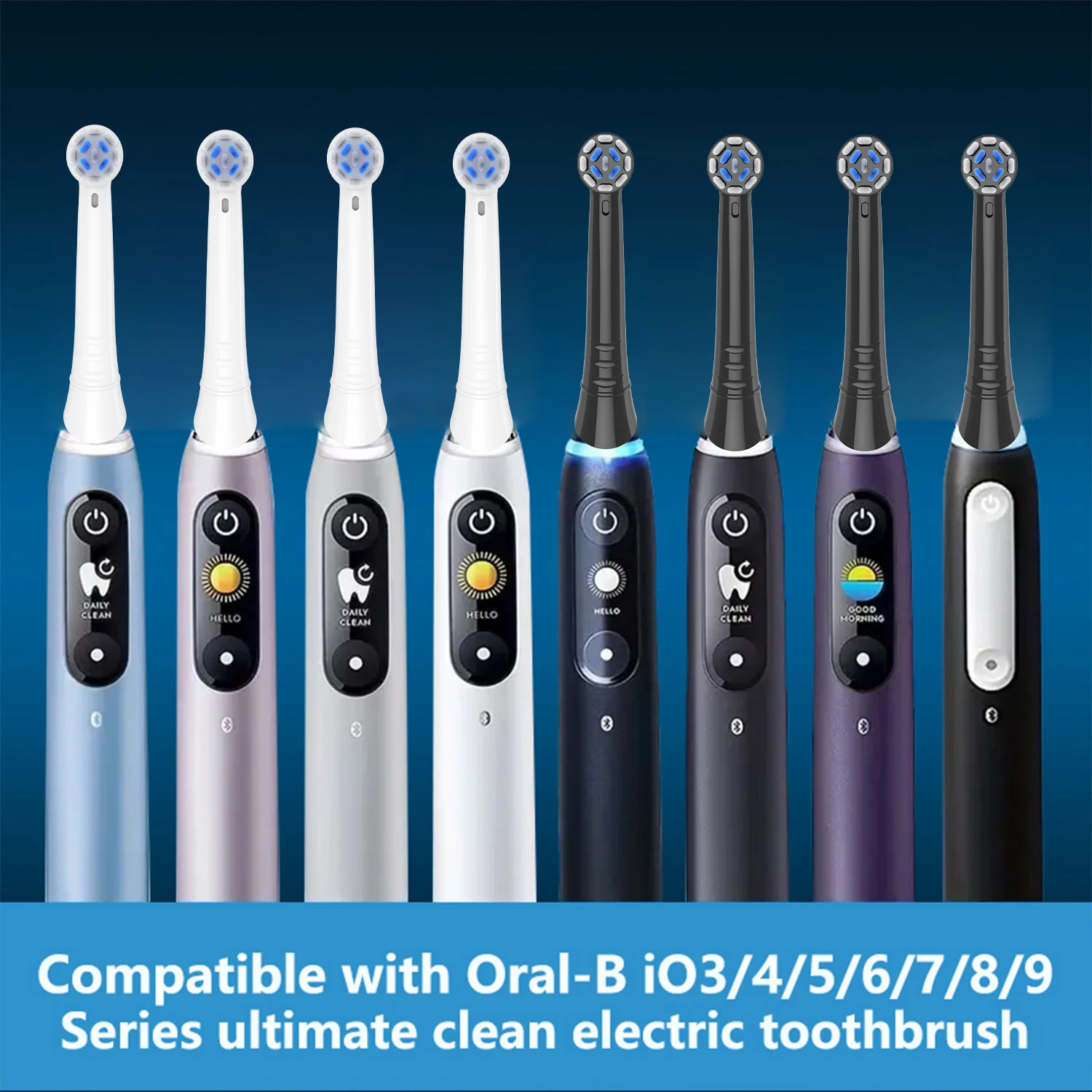 Compatible with Oral B IO Electric Toothbrush Replacement Toothbrush Brush Heads, Toothbrush Head for IO 2/3/4/5/6/7/8/9/10 image 5