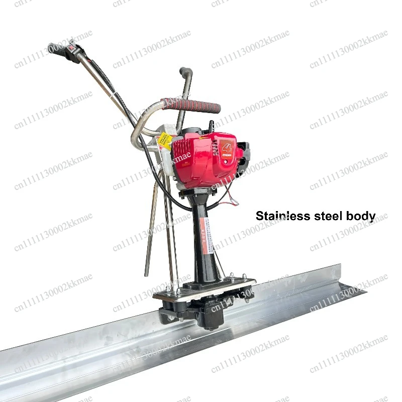 Concrete Vibration Ruler and Vibratory Leveling Screed Machine, Mortar Vibrator for Concrete Leveling and Screeding Work