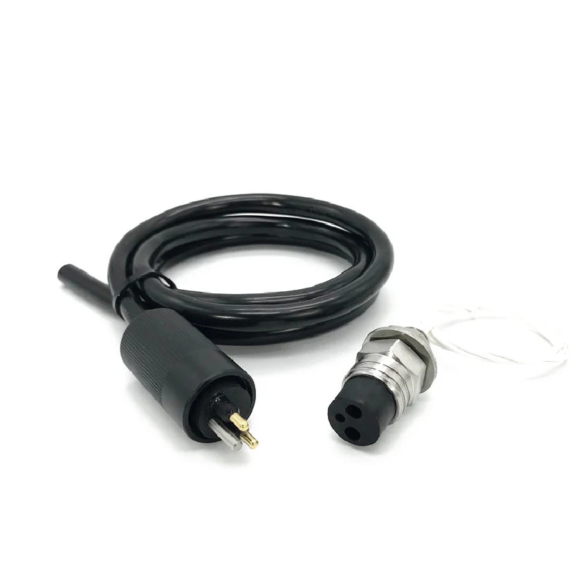 Leaka UC 1042 Stainless Steel 316L Subconn Watertight Connector 2Pin Male/Female Power Application 10A Rated 7000m ROV Tether