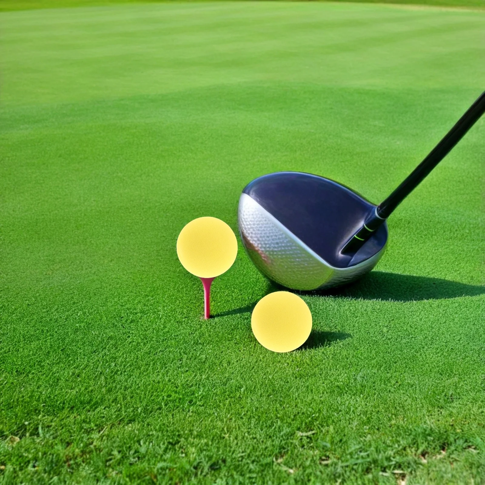 10 stuks Foam Golf Oefenballen Eva Zachte Lichtgewicht Indoor Outdoor Golf Trainingsballen Achtertuin Games voor Beginners