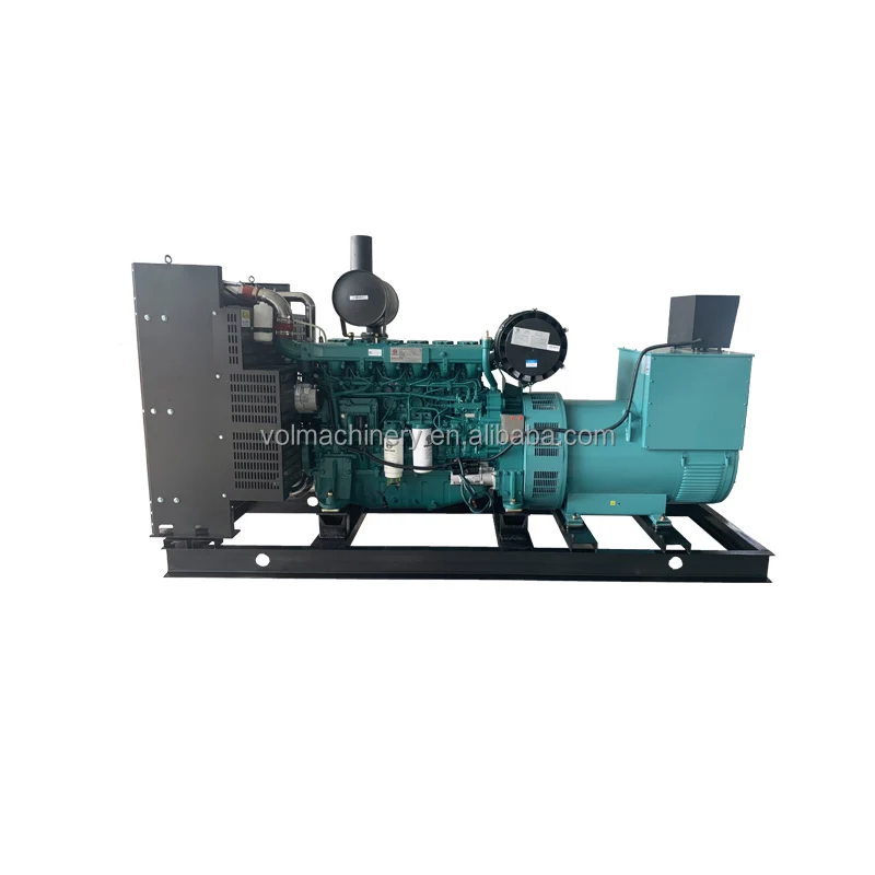 Elektrownia wysokoprężna Weichai 500kva Diesel Generatory elektryczne 400kw Generator przemysłowy na sprzedaż