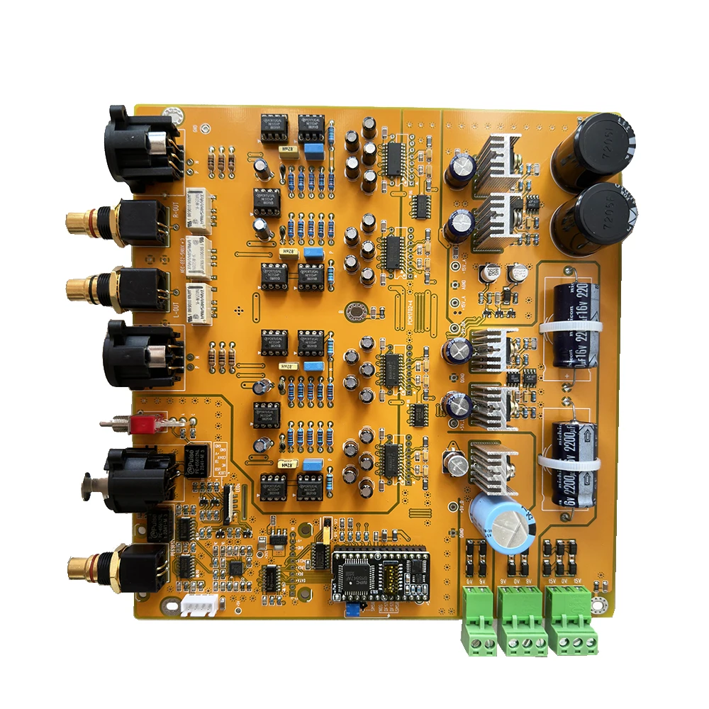 PCM1702 *4 Balanced DAC CS8422 Receive NE5543 OP AMP Decoder Coaxial /AES Input DAC Decoding Support Bluetooth USB Input