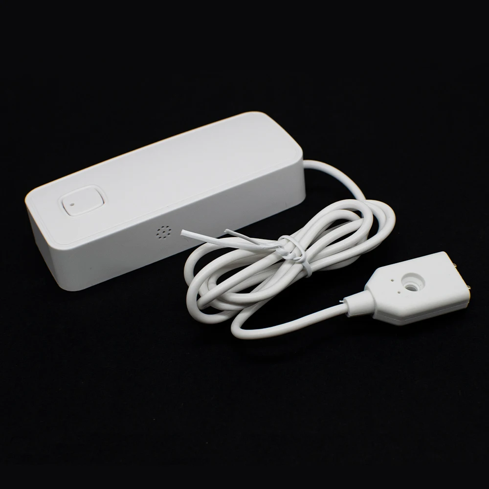 Tuya 2 Versions Smart  Leak Water Alarm Detector App Remote Monitoring  Available Smart Life APP Easy Installation