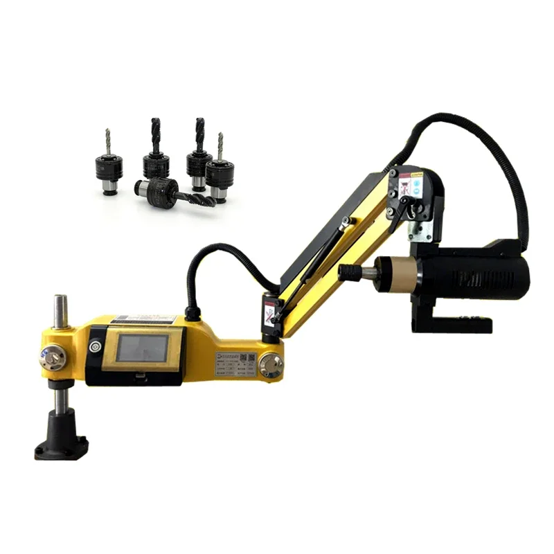 

M3-M16 CNC Electric Tapping Machine Servo Motor Tapper Drilling With Chucks Easy Arm Power Tool Threading