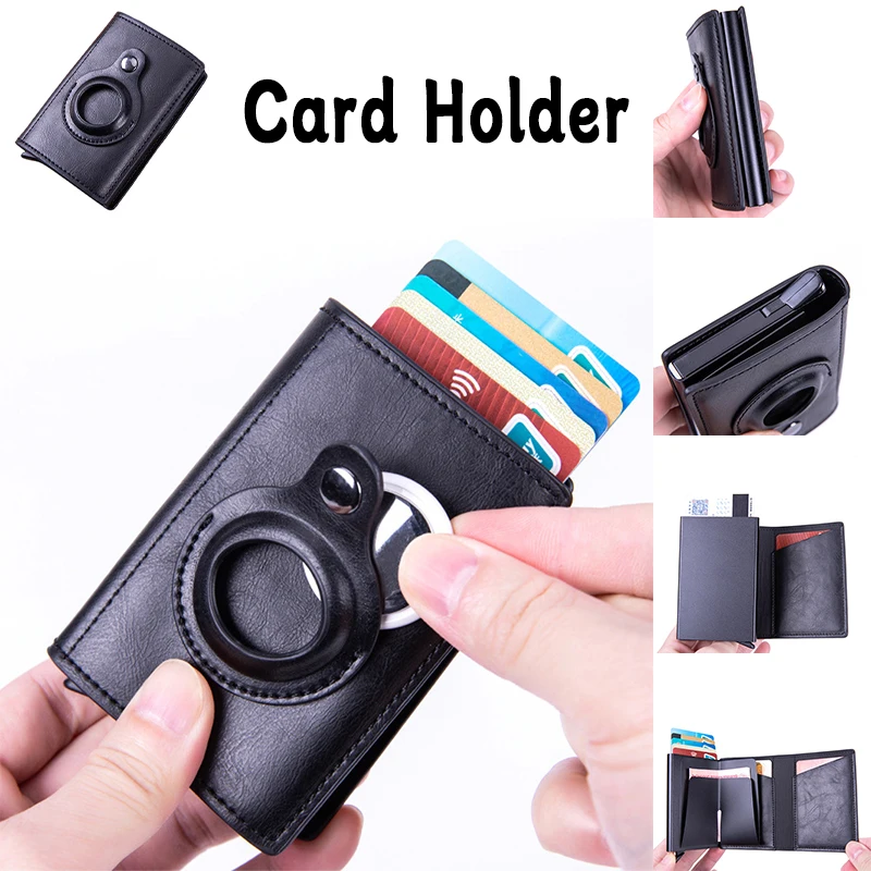 New Retro Fashion Credit Card Holder Durable Men's Wallet Ultra-Thin Bank Card Holder Multifunctional Leisure Travel Easy Wallet