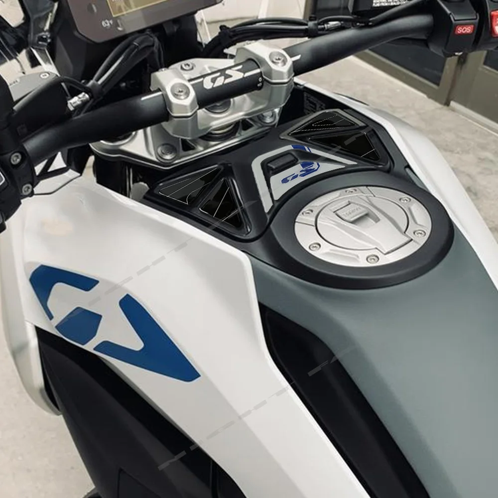 Motorcycle Accessories 3D Epoxy Resin Sticker Storage Box Protection Kit for R 1300 GS 2023-