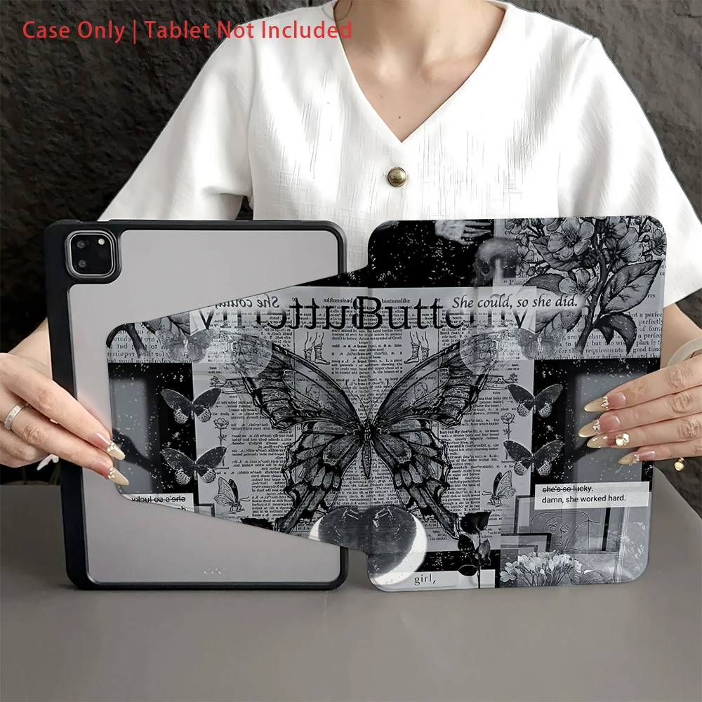 

Case compatible with iPad 10.9/Pro11/10th7/8/Air 4/5/Air 13(M3 2025)/Air 11(M3 2025)/Air 11(M3 2025)/(A16 2025)