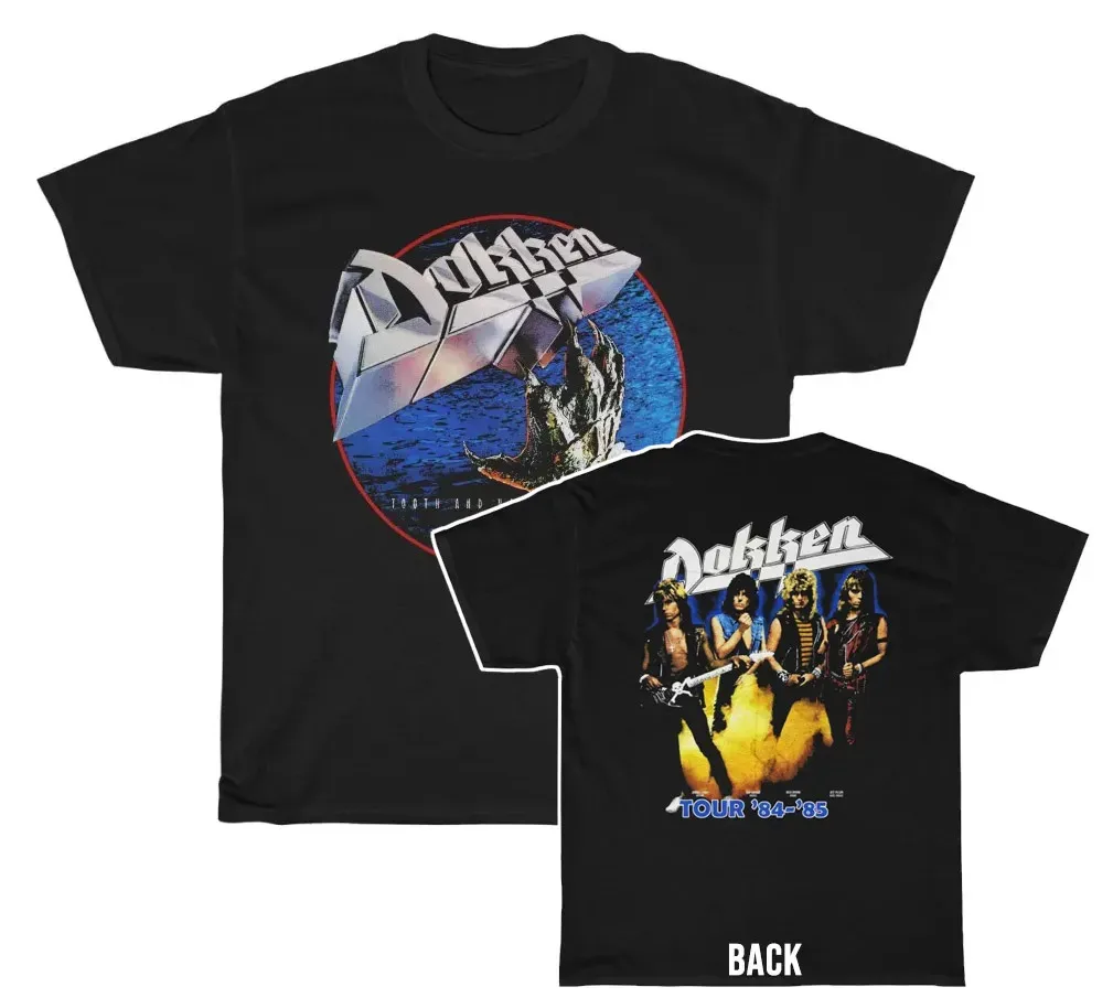 Dokken Band Black Twoside Cotton Size S-234XL T-Shirt Gift For Friend PP962