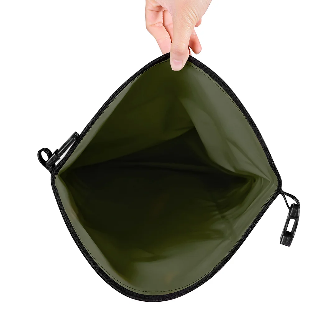 Schwimm-PVC-Packtasche, wasserdichter Rucksack für Damen und Herren, 35L, Schultertasche für Kajak, Trekking, Rafting, Surfen, Bootfahren – Detail 10