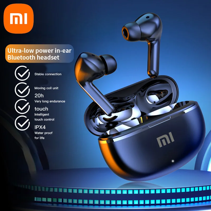 Xiaomi Original Air 7 Earphone TWS Bluetooth Headset HiFi Wireless Headphone Mic Noise Reduction Earbuds Waterproof Game Motion