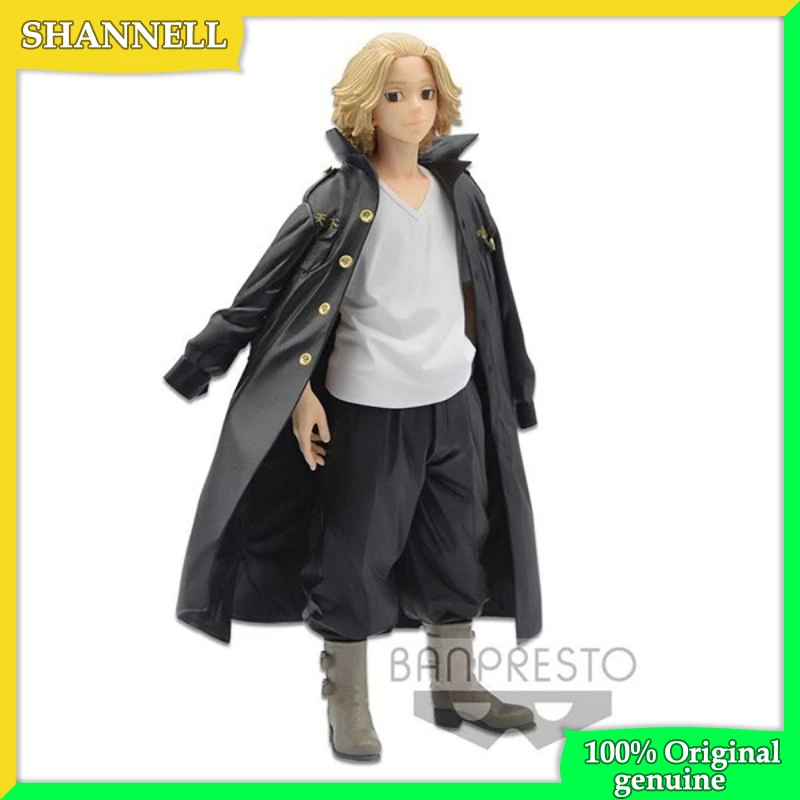 Tokyo Revengers Mikey Draken Baji Keisuke 100% Original genuine PVC Action Figure Anime Figure Model Toys Figure Collection