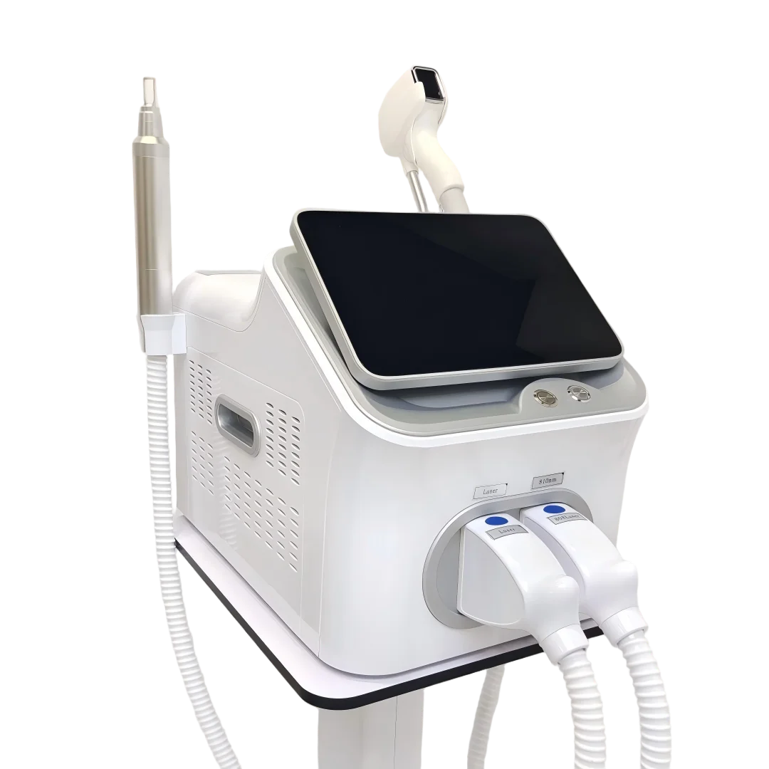 

Многофункциональный аппарат 2-в-1: IPL-эпилятор, пикосекундный лазер для удаления татуировок, пигментных пятен и веснушек, омоложение кожи, косметологический прибор 2026