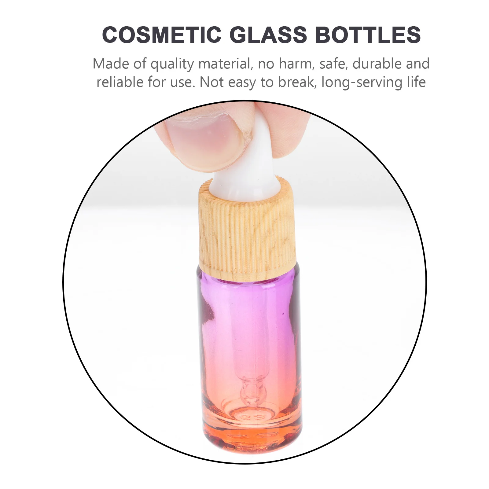 

8 шт., бутылки с эфирным маслом, стеклянные контейнеры-капельницы, плотно герметичные, для путешествий, герметичные, многофункциональные, для хранения жидкости