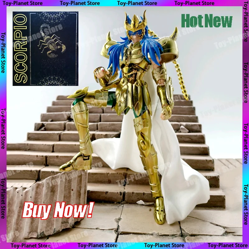 

[ In Stock ] Shinetime ST Saint Seiya Myth Cloth EX LC Scorpio Cardia The Lost Canvas Action Figure Knights of Zodiac Gifts Toys