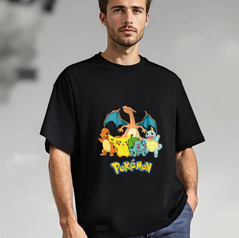 classico-pokemon-pikachu-camiseta-masculina-moda-verao-rua-esportes-quadrinhos-manga-curta-feminino-tripulacao-pescoco-topo