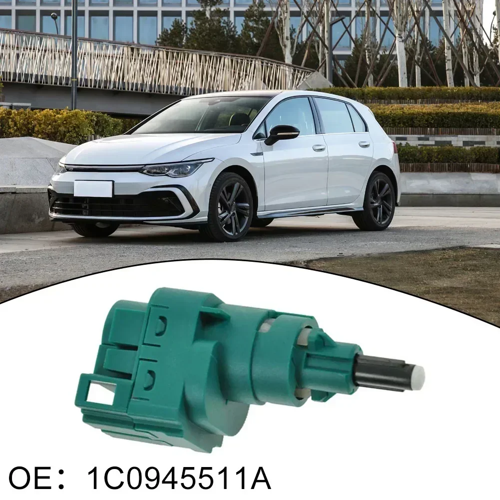 

Brake Light Switch For Golf 1C0945511A Brake Switch ABS Material Anti-corrosion Easy To Use High-quality Materials