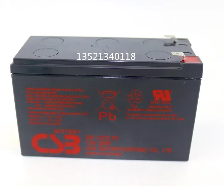 CSB battery GP12120 GP1272F2 HR1234 1221 UPS12360 12460 fire host