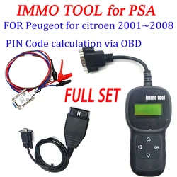 For PSA IMMO Tools for Peug-eot Cit-roen 2001 to 2018 Mark Key Simulator PIN Code Reader for PSA Pin Calculator IMMO Emulator