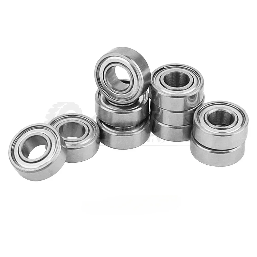 Chrome Steel Sealed Bearing Kit Set for RC Axial 1/10 SCX10 Geabox 90027 Pro II III Capra 1/18 UTB18 1/24 SCX24 90081 Crawler