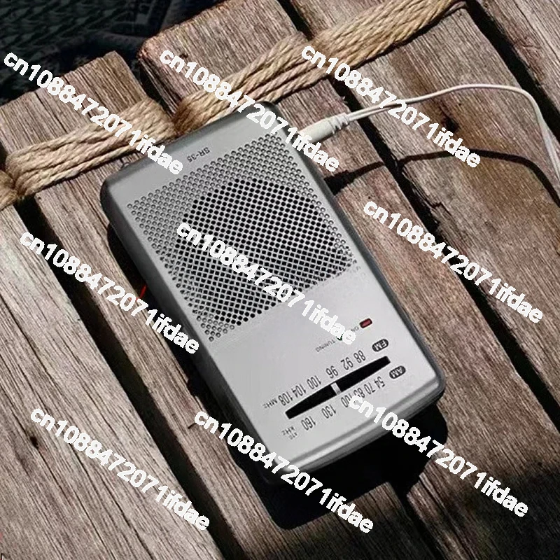 SANGEAN sr-35 radio, the new portable mini two-band walkman SR36 for the elderly, FM 88-108MHz, Medium wave 520-1710KHz