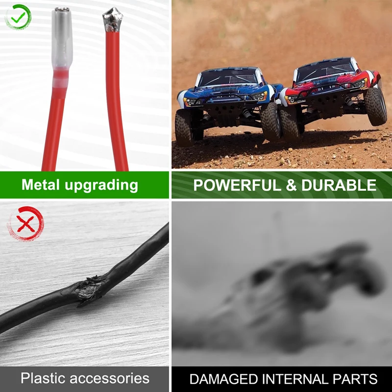 A99E-10PCS 4.0Mm Banana Plug To Alligator Clamp Test Line Power Supply Test Line For RC Car