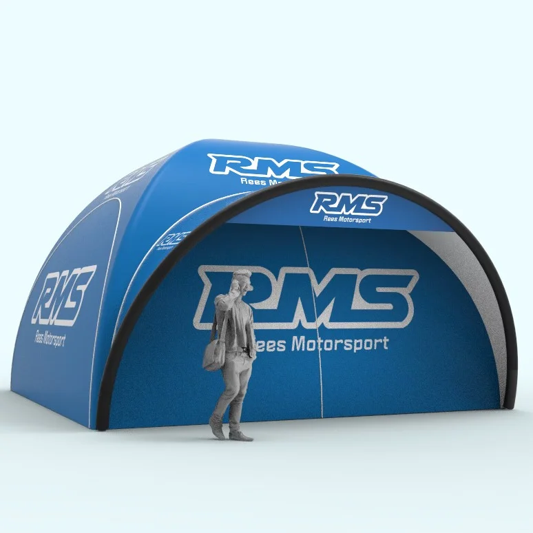 

Tentspace Waterproof Inflatable Dome Gazebo For Outdoor Events & Trade Shows Customizable Size Sea Shipping
