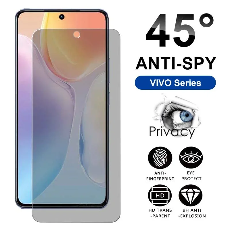 Protetor de tela de vidro temperado anti-espião para xiaomi poco x5 pro, vidro privacidade para pocox5 x 5 5x x5pro