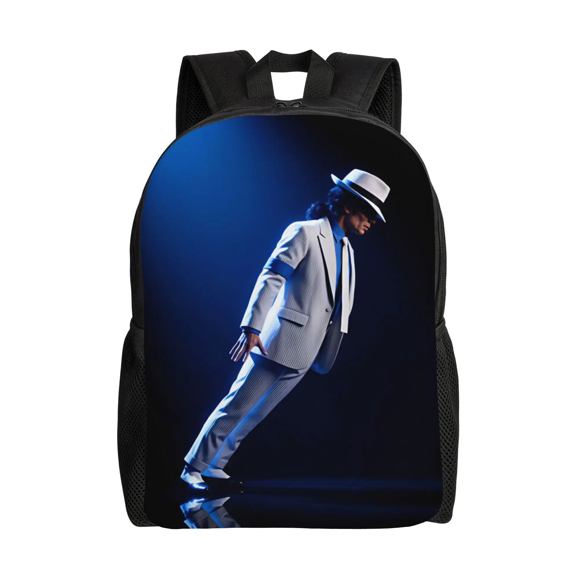 M-Michael Jacksons Backpack  Cute Backpacks Women Men Hiking Breathable School Bags Design Rucksack