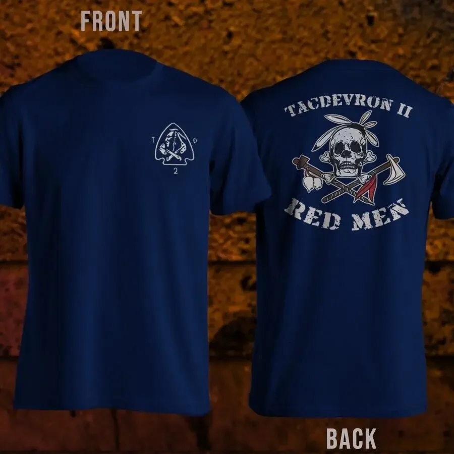 Naval Seals DEVGRU TACDEVRON Team Six The Tribe Red Squadron T-Shirt 100% Cotton O-Neck Summer Short Sleeve Casual Mens T-shirt