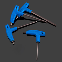 TOOPRE MTB Road Bicycle Allen Key T-Type PP Plastic Handle Wrench S2 Tool Set Bike Repair Kit 3mm 4mm 5mm 6mm Wrench Tools