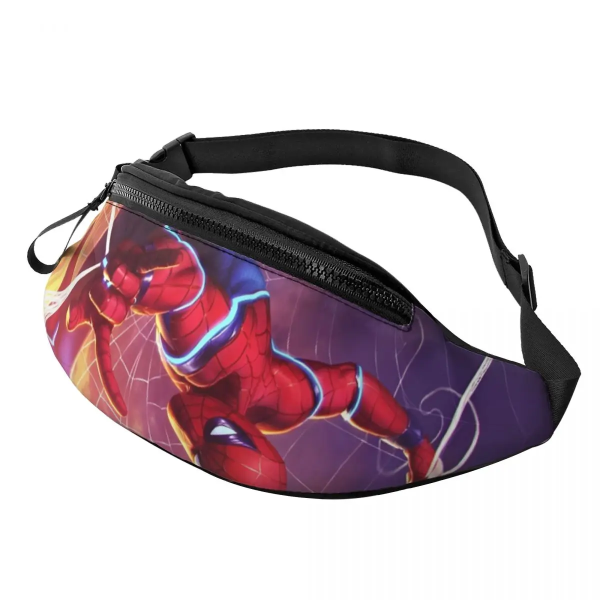 

Spider-man Crossbody Sling Bag Fashion Chest Bag Superhero Shoulder Backpack Daypack for Travel Hiking Sports Satchel