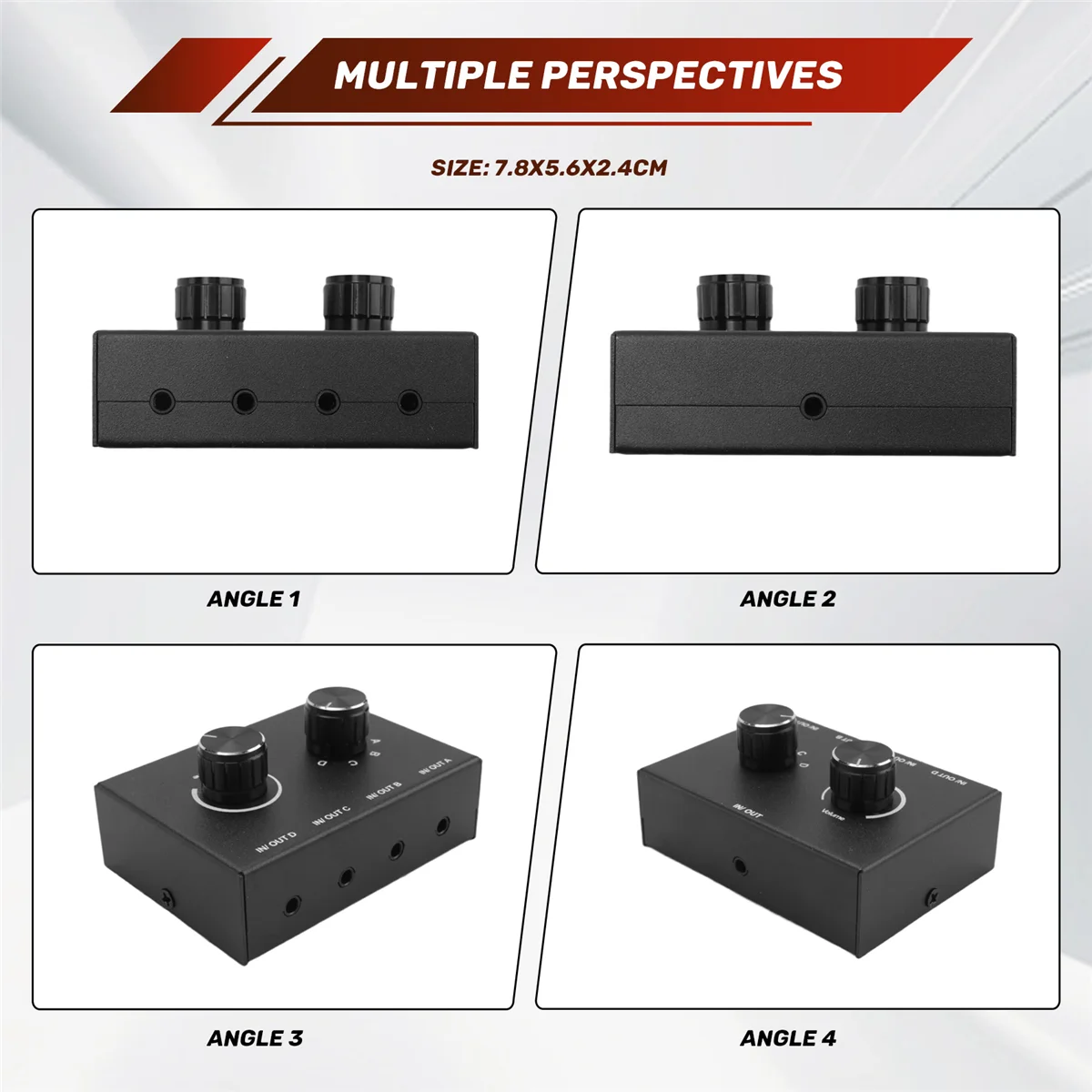 【Livraison Rapide】محول صوت ستيريو
