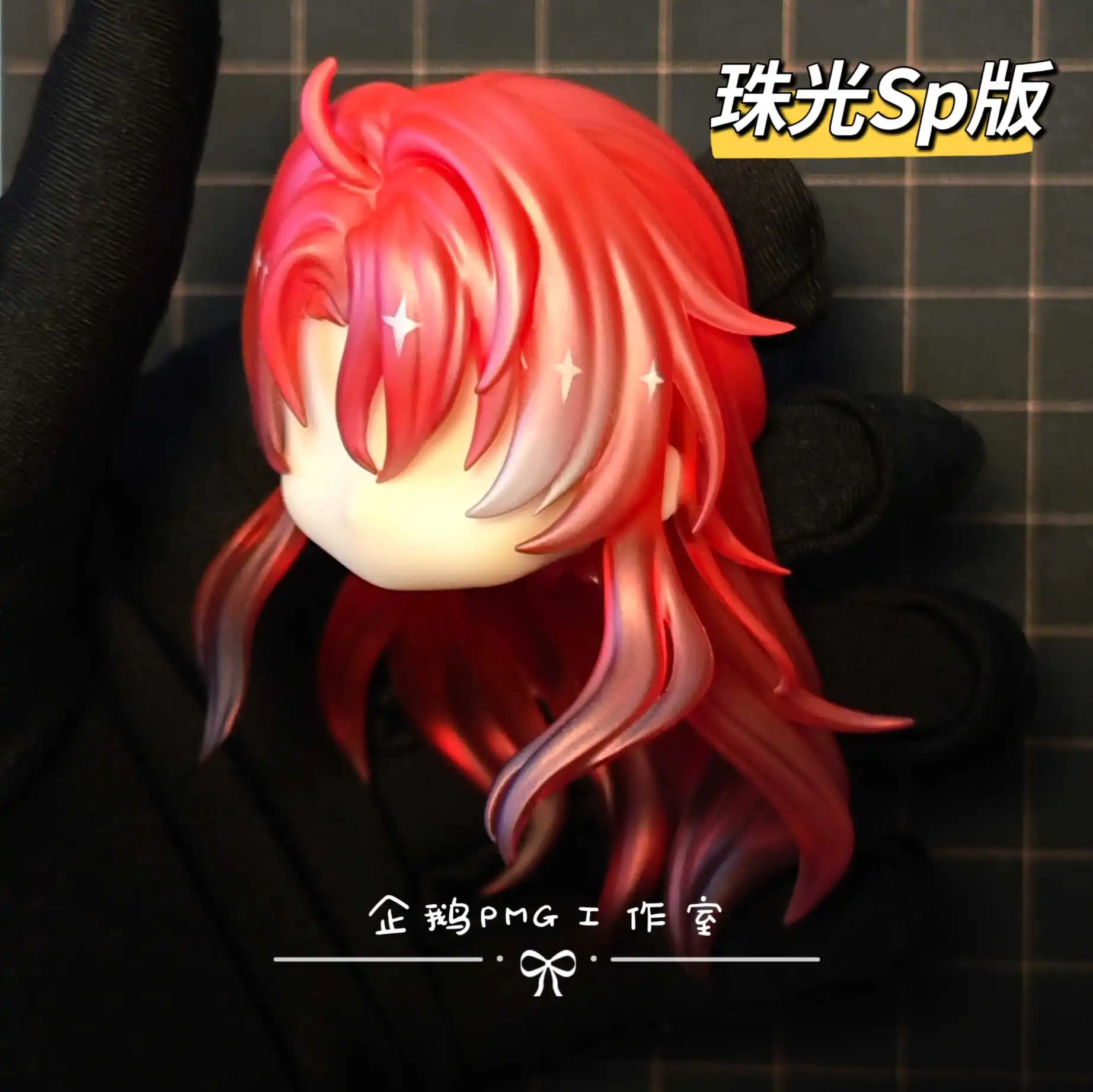 Honkai: Star Rail Argenti OB11 OB22 Gsc BJD Peruca de chifre de cabelo destacável artesanal boneca acessórios jogo anime figura brinquedo crianças