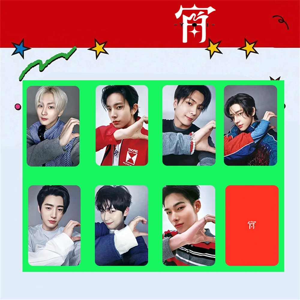 KPOP Boy Groups Neues japanisches Album HD-Fotokarten HEESEUNG Doppelseitige LOMO-Karten Hochwertige Postkarten-Fans unterstützen die Sammlung