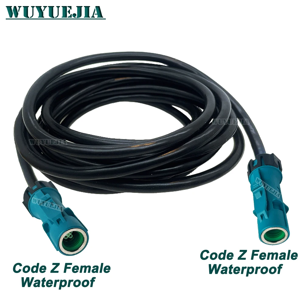 

Водонепроницаемый HSD 4-контактный универсальный разъем Z «мама» на Z «мама» для автомобильного радио, GPS-навигации, высокоскоростной кабель LVDS HSD