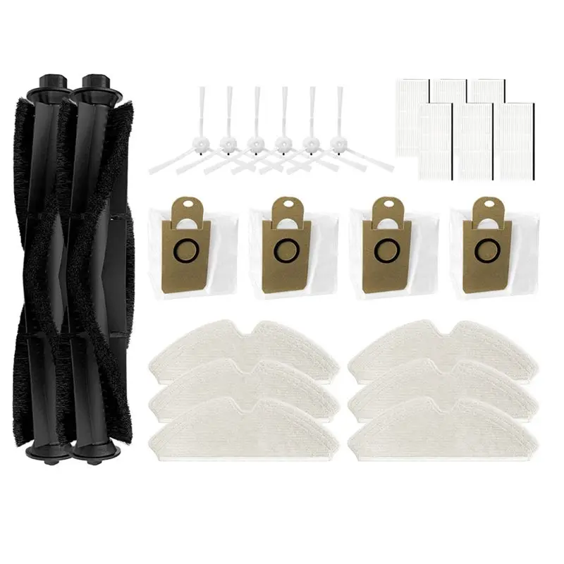 

Запасные части и аксессуары A20F для роботов-пылесосов Uoni Lenovo T1 Pro / T1S Pro: роликовая щетка, HEPA-фильтр, салфетка для влажной уборки, мешки для сбора пыли